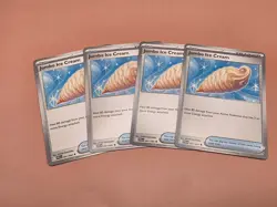 4x Jumbo Ice Cream - 091/094 - ME02: Phantasmal Flames Pokemon Playset x4 - Image 1