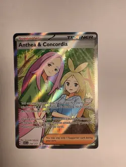 Anthea and Concordia 254/217 Ascended Heroes Pokemon TCG Full Art Trainer NM - Image 1