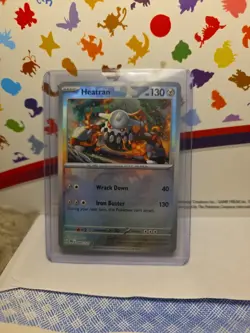 2025 POKEMON SV PRISMATIC EVOLUTIONS SET HEATRAN MASTER BALL REV HOLO 068/131 - Image 1