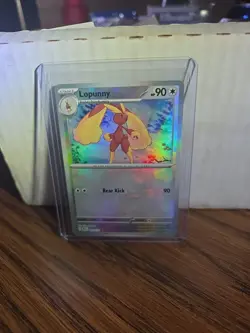 Pokemon Lopunny Master Ball Pattern 084/131 Sv: Prismatic Evolutions Holo - Image 1