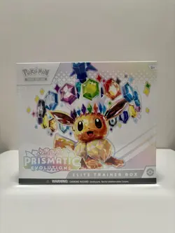 Prismatic Evolutions Elite Trainer Box ETB New/Factory Sealed ✅ Pokemon TCG - Image 1