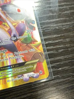Pokemon Mewtwo EX 164/162 Secret Rare Full Art Holo NM Chesnaught Magnezone - Image 4