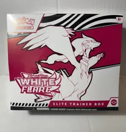 Pokemon Scarlet & Violet White Flare Elite Trainer Box ETB FACTORY NEW SEALED! - Image 1