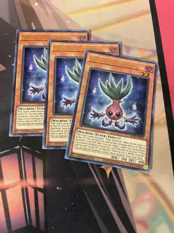 YUGIOH - NECRO SYNCHRON X3 - ULTRA RARE - 1ST ED - LED8 - NM - Image 1