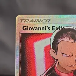 Pokemon Giovanni's Exile Ultra Rare Full Art Holo 67/68 Hidden Fates 2019 NM/M - Image 2