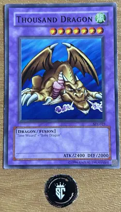 Thousand Dragon - Starter Deck Joey SDJ-023 - Unlimited Common - Yugioh! - LP - Image 1