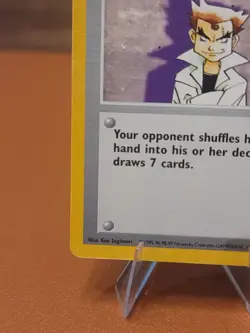 Impostor Professor Oak - 73/102 - Pokemon Base Set (Shadowless) DMG CREASED - Image 5