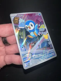 Pokemon TCG Piplup 042 First Partners 30th Anniversary Black Star Promo NM - Image 3