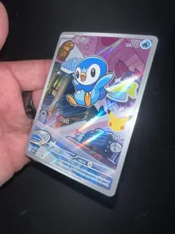 Pokemon TCG Piplup 042 First Partners 30th Anniversary Black Star Promo NM - Image 4