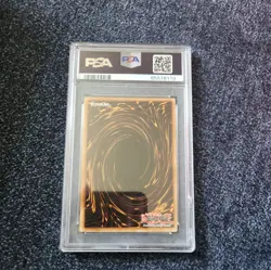 Yugioh Dark Magician 1st Edition PSA 9 Mint - Image 2