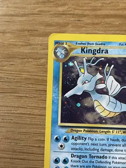 Pokemon TCG Kingdra 8/111 - Neo Genesis - Holo Rare - English - Image 3