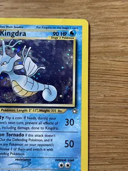 Pokemon TCG Kingdra 8/111 - Neo Genesis - Holo Rare - English - Image 4