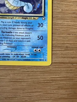 Pokemon TCG Kingdra 8/111 - Neo Genesis - Holo Rare - English - Image 5