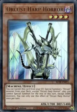 Orcust Harp Horror - BLTR-EN071 - Ultra Rare - 1st Edition NM Yugioh Battle of L - Image 1