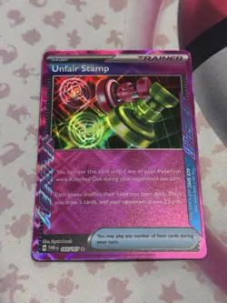 Unfair Stamp Ace Spec 165/167 Twilight Masquerade - NM - Pokemon TCG - Image 1