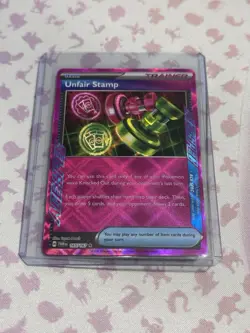 Unfair Stamp Ace Spec 165/167 Twilight Masquerade - NM - Pokemon TCG - Image 3