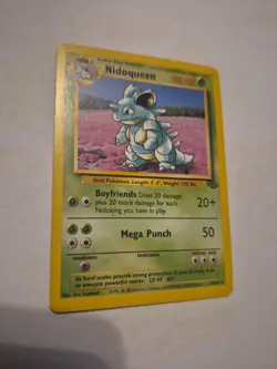 Pokemon Nidoqueen Jungle Rare 23/64 Regular Unlimited English 1999 - Image 1