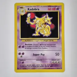 Pokemon - Kadabra - Base Set Unlimited - Image 1