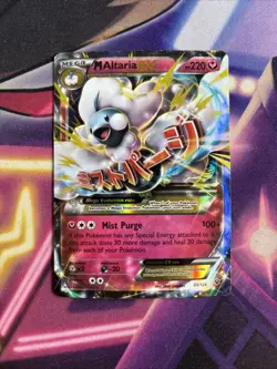 M Altaria EX #69 Ultra Rare Mega Pokemon TCG 2016 XY Fates Collide MP - Image 1