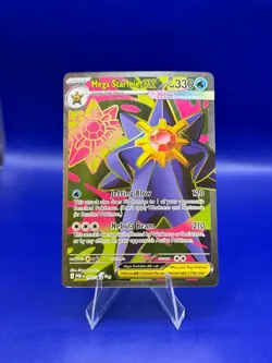 Mega Starmie ex 102/088 ME Perfect Order Holo Full Art Ultra Rare Pokemon NM-MT - Image 1