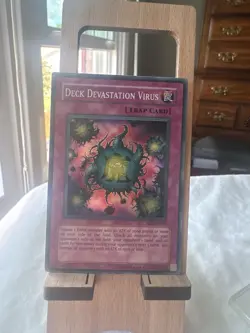 Yugioh Deck Devastation Virus FET-EN058 Super Rare LP - Image 1