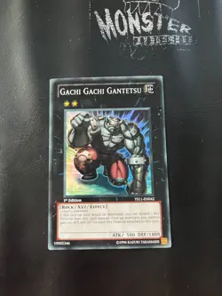 YUGIOH GACHI GACHI GANTETSU SUPER RARE YS11-EN042 1ST EDITION - Image 1