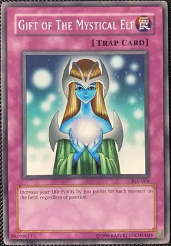 Gift of The Mystical Elf PSV-009 Pharaoh's Servant Unlimited - Yugioh Card - Image 1