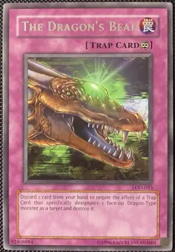 The Dragon's Bead LOD-043 Legacy of Darkness Unlimited - Yugioh Card - Image 1