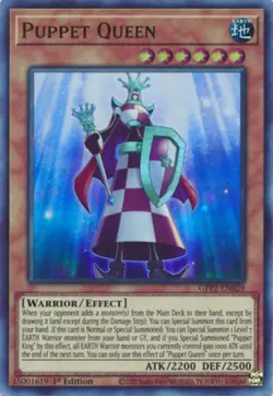 Puppet Queen - GFP2-EN029 - Ultra Rare - 1st Edition NM Yugioh Ghosts From The P - Image 1