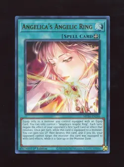 Ultra Rare Angelica’s Angelic Ring MP24-EN240 NM 1st Edition Yugioh - Image 1