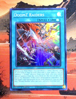 YuGiOh! DoomZ Raiders DOOD-EN057 1st Edition NM SUR - Image 1
