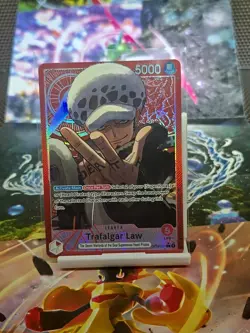 Alt Art Leader Trafalgar Law OPTCG OP-14 - 001 One Piece - Image 1