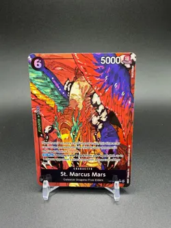 St. Marcus Mars (Alternate Art) OP13-091 Carrying On His Will Foil One Piece Tcg - Image 1