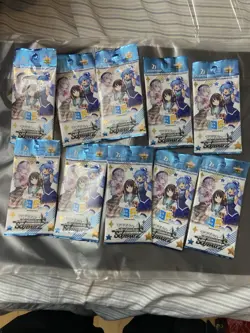 Weiss Schwarz Sneaker Bunko Vol. 2 Japanese 10 Booster Packs Lot - Image 1