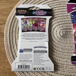 Fusion Strike Sleeved Booster Pack Art Bundle [Set of 4] Pokemon TCG - Image 5