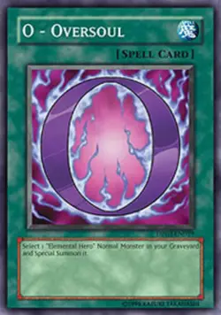 O - Oversoul - DP03-EN019 - Common - 1st Edition NM Yugioh Duelist Pack 3 Jaden - Image 1