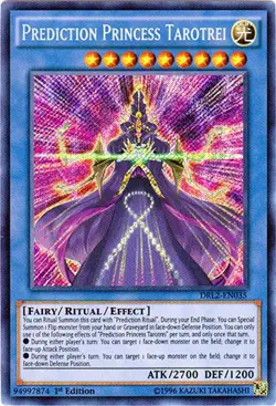 Prediction Princess Tarotrei - DRL2-EN035 - Secret Rare - 1st Edition LP Yugioh - Image 1