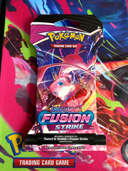 Pokemon TCG: Sword & Shield Fusion Strike Sleeved Booster Pack Sealed - Image 1