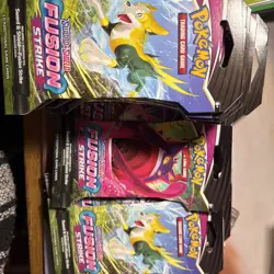 Pokemon TCG: Sword & Shield-Fusion Strike Sleeved Booster Pack Lot Of 20 820650809163 - Image 1