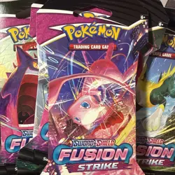 Pokemon TCG: Sword & Shield-Fusion Strike Sleeved Booster Pack Lot Of 20 820650809163 - Image 5