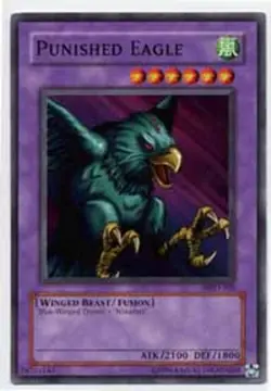 Punished Eagle - MRD-100 - Common - Unlimited Edition NM Yugioh Metal Raiders - - Image 1