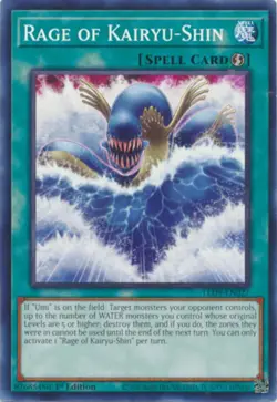 Rage of Kairyu-Shin - LED9-EN027 - Common - 1st Edition NM Yugioh Legendary Duel - Image 1