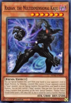Radian, the Multidimensional Kaiju - SDAZ-EN010 - Common - 1st Edition NM Yugioh - Image 1