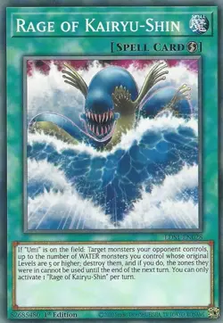 Rage of Kairyu-Shin - LDS1-EN028 - Common - 1st Edition HP Yugioh Legendary Duel - Image 1