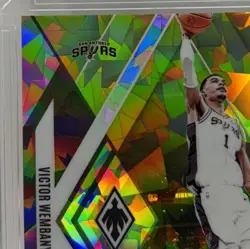 2023-24 Panini Phoenix - Phenom Victor Wembanyama Rookie RC Yellow Ice /175 - Image 2