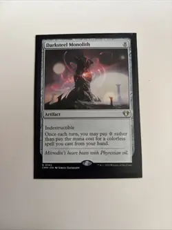Darksteel Monolith 743 Rare (MTG Commander Masters 2023) - Image 1