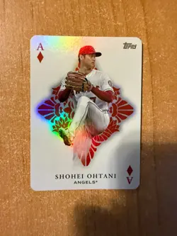 2023 Topps Series 1 - Shohei Ohtani - #AA-11 All Aces Die-Cut Insert ANGELS - Image 1