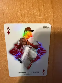 2023 Topps Series 1 - Shohei Ohtani - #AA-11 All Aces Die-Cut Insert ANGELS - Image 5
