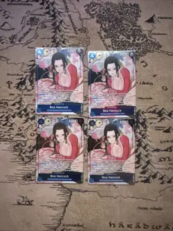 4 x Boa Hancock | ST17-004 | Dash Pack | Peach Momoke | One Piece TCG - Image 1