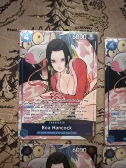 4 x Boa Hancock | ST17-004 | Dash Pack | Peach Momoke | One Piece TCG - Image 3
